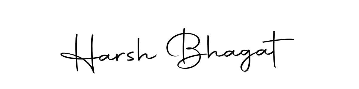 Make a beautiful signature design for name Harsh Bhagat. Use this online signature maker to create a handwritten signature for free. Harsh Bhagat signature style 10 images and pictures png