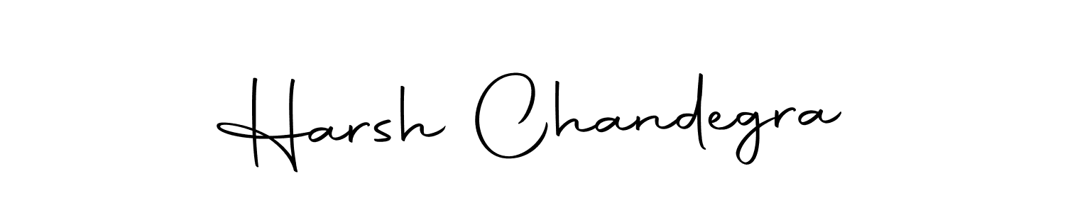 Use a signature maker to create a handwritten signature online. With this signature software, you can design (Autography-DOLnW) your own signature for name Harsh Chandegra. Harsh Chandegra signature style 10 images and pictures png
