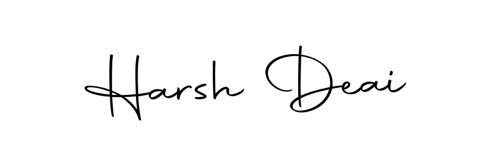 It looks lik you need a new signature style for name Harsh Deai. Design unique handwritten (Autography-DOLnW) signature with our free signature maker in just a few clicks. Harsh Deai signature style 10 images and pictures png