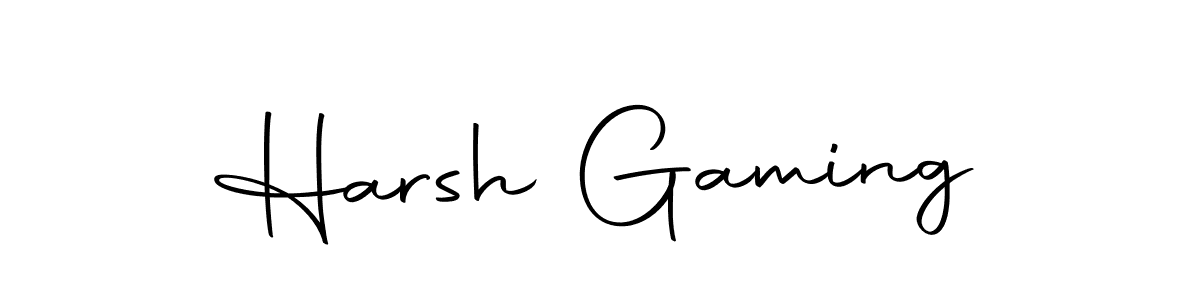 Once you've used our free online signature maker to create your best signature Autography-DOLnW style, it's time to enjoy all of the benefits that Harsh Gaming name signing documents. Harsh Gaming signature style 10 images and pictures png