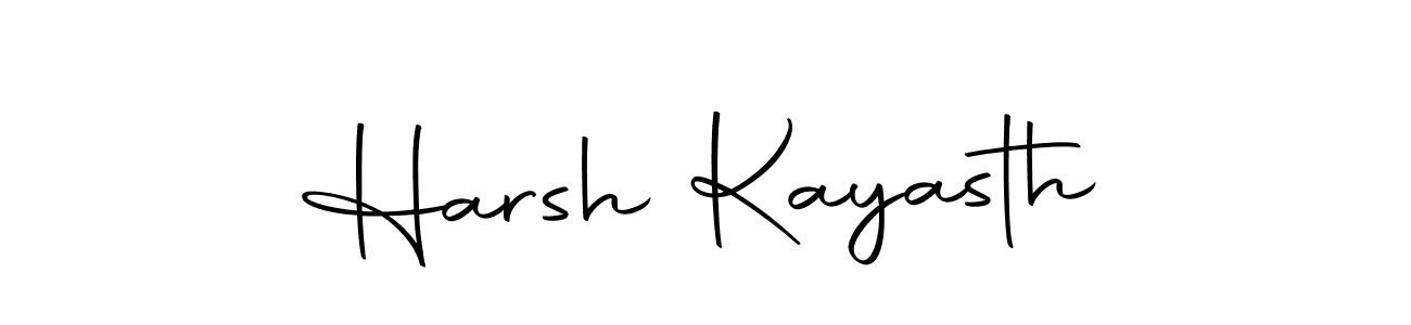 if you are searching for the best signature style for your name Harsh Kayasth. so please give up your signature search. here we have designed multiple signature styles  using Autography-DOLnW. Harsh Kayasth signature style 10 images and pictures png