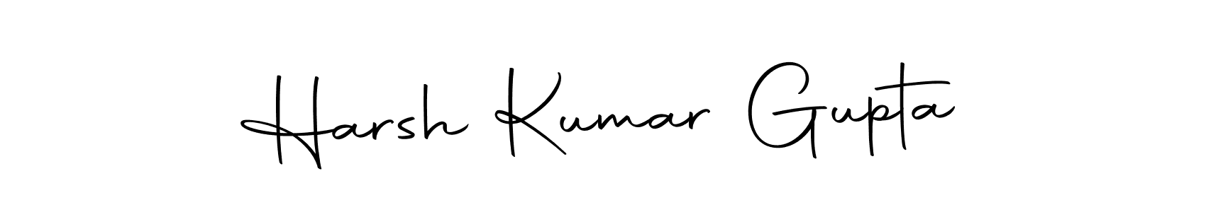 Make a short Harsh Kumar Gupta signature style. Manage your documents anywhere anytime using Autography-DOLnW. Create and add eSignatures, submit forms, share and send files easily. Harsh Kumar Gupta signature style 10 images and pictures png