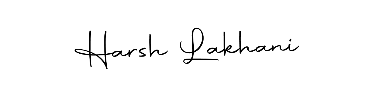 Make a beautiful signature design for name Harsh Lakhani. With this signature (Autography-DOLnW) style, you can create a handwritten signature for free. Harsh Lakhani signature style 10 images and pictures png