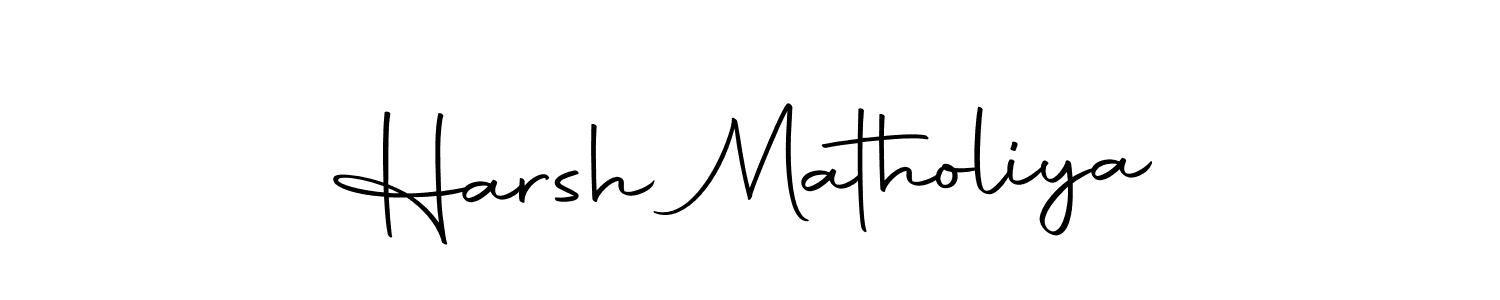 Harsh Matholiya stylish signature style. Best Handwritten Sign (Autography-DOLnW) for my name. Handwritten Signature Collection Ideas for my name Harsh Matholiya. Harsh Matholiya signature style 10 images and pictures png