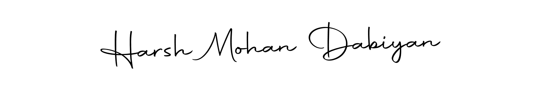 This is the best signature style for the Harsh Mohan Dabiyan name. Also you like these signature font (Autography-DOLnW). Mix name signature. Harsh Mohan Dabiyan signature style 10 images and pictures png