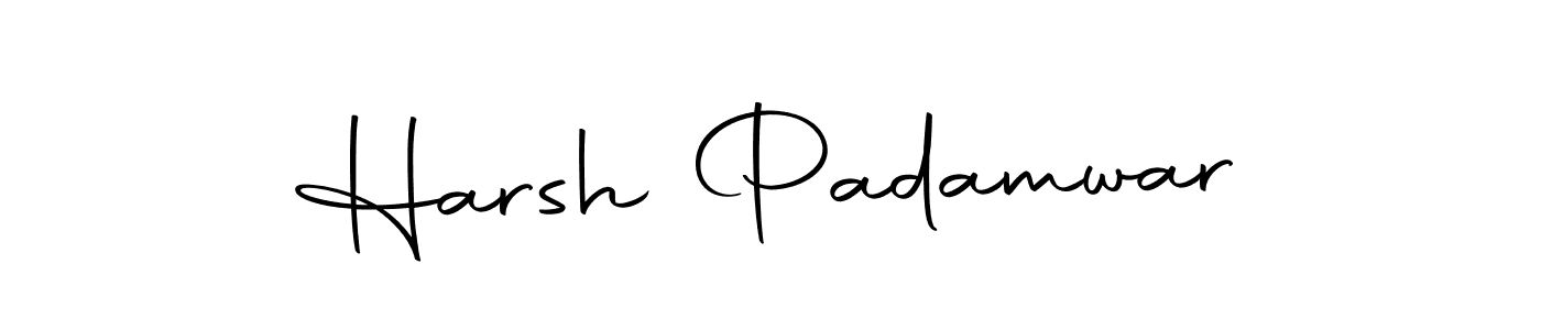 Check out images of Autograph of Harsh Padamwar name. Actor Harsh Padamwar Signature Style. Autography-DOLnW is a professional sign style online. Harsh Padamwar signature style 10 images and pictures png