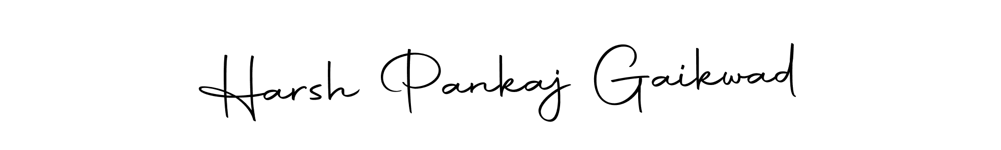 Make a beautiful signature design for name Harsh Pankaj Gaikwad. With this signature (Autography-DOLnW) style, you can create a handwritten signature for free. Harsh Pankaj Gaikwad signature style 10 images and pictures png