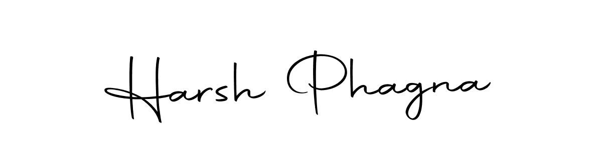 Harsh Phagna stylish signature style. Best Handwritten Sign (Autography-DOLnW) for my name. Handwritten Signature Collection Ideas for my name Harsh Phagna. Harsh Phagna signature style 10 images and pictures png