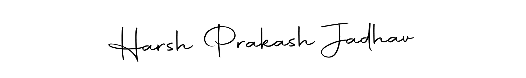 This is the best signature style for the Harsh Prakash Jadhav name. Also you like these signature font (Autography-DOLnW). Mix name signature. Harsh Prakash Jadhav signature style 10 images and pictures png
