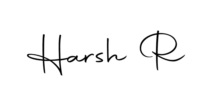 if you are searching for the best signature style for your name Harsh R. so please give up your signature search. here we have designed multiple signature styles  using Autography-DOLnW. Harsh R signature style 10 images and pictures png