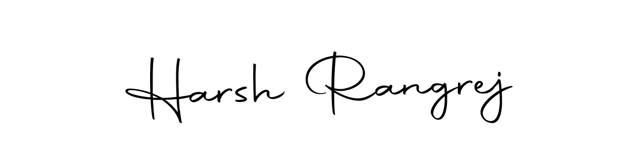 You can use this online signature creator to create a handwritten signature for the name Harsh Rangrej. This is the best online autograph maker. Harsh Rangrej signature style 10 images and pictures png