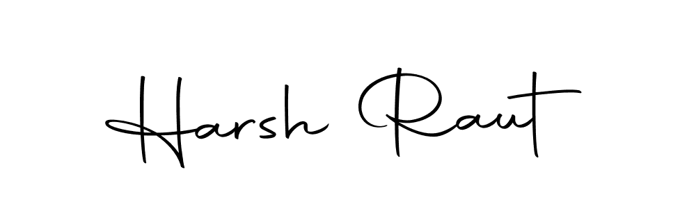 Harsh Raut stylish signature style. Best Handwritten Sign (Autography-DOLnW) for my name. Handwritten Signature Collection Ideas for my name Harsh Raut. Harsh Raut signature style 10 images and pictures png