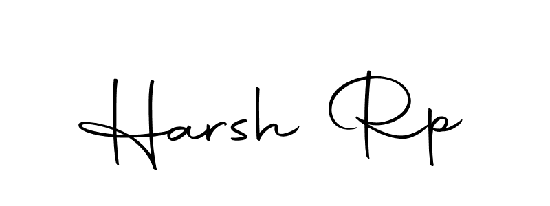 Also we have Harsh Rp name is the best signature style. Create professional handwritten signature collection using Autography-DOLnW autograph style. Harsh Rp signature style 10 images and pictures png