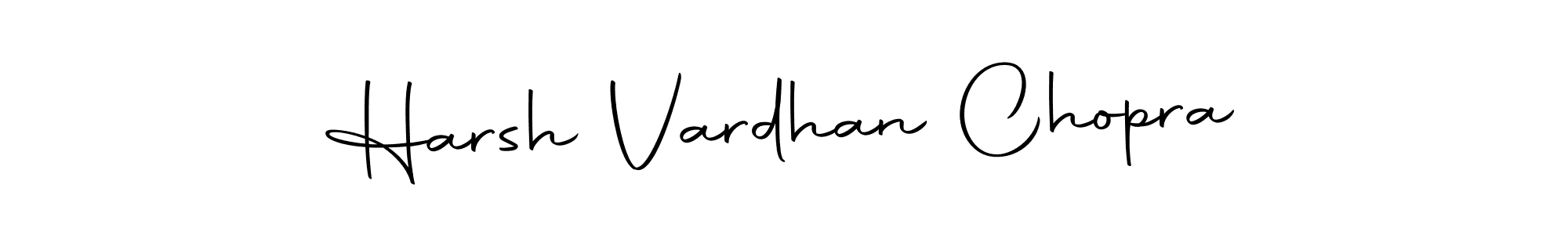 Use a signature maker to create a handwritten signature online. With this signature software, you can design (Autography-DOLnW) your own signature for name Harsh Vardhan Chopra. Harsh Vardhan Chopra signature style 10 images and pictures png