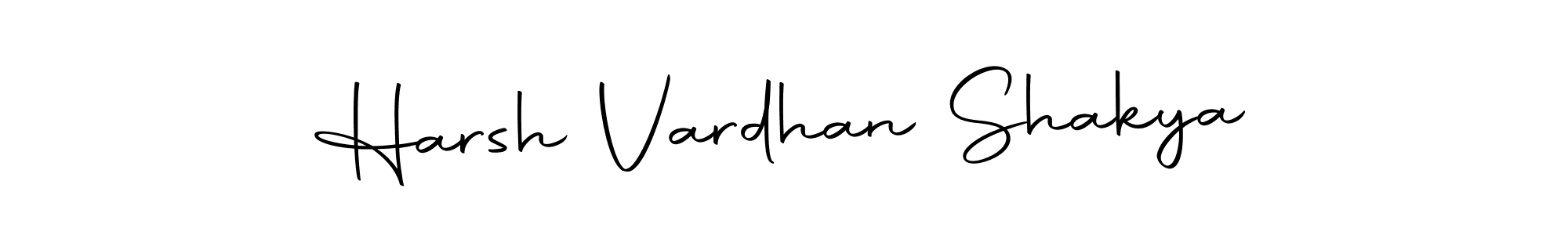 How to make Harsh Vardhan Shakya name signature. Use Autography-DOLnW style for creating short signs online. This is the latest handwritten sign. Harsh Vardhan Shakya signature style 10 images and pictures png