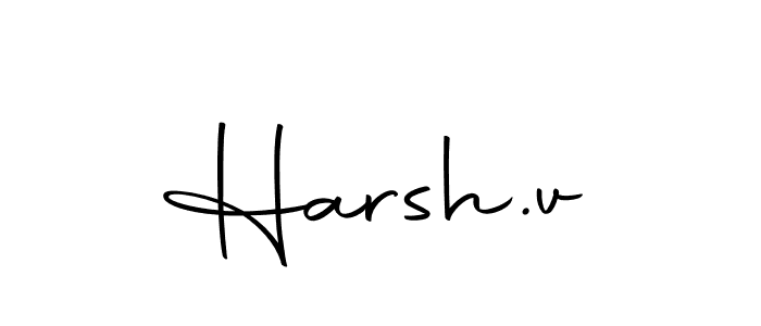 Here are the top 10 professional signature styles for the name Harsh.v. These are the best autograph styles you can use for your name. Harsh.v signature style 10 images and pictures png