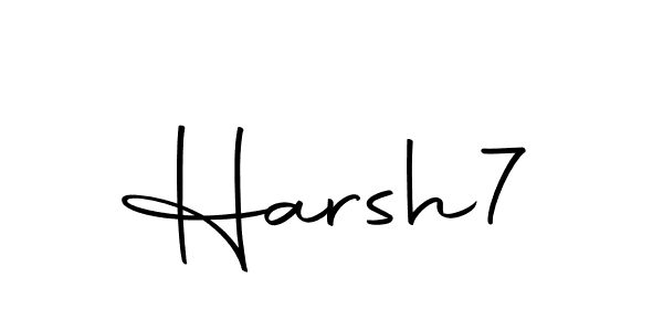 You can use this online signature creator to create a handwritten signature for the name Harsh7. This is the best online autograph maker. Harsh7 signature style 10 images and pictures png