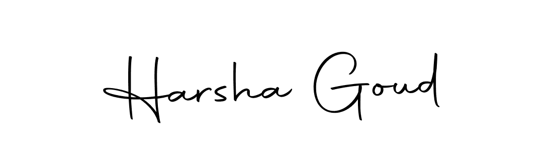 Harsha Goud stylish signature style. Best Handwritten Sign (Autography-DOLnW) for my name. Handwritten Signature Collection Ideas for my name Harsha Goud. Harsha Goud signature style 10 images and pictures png