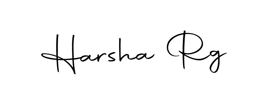 How to make Harsha Rg signature? Autography-DOLnW is a professional autograph style. Create handwritten signature for Harsha Rg name. Harsha Rg signature style 10 images and pictures png