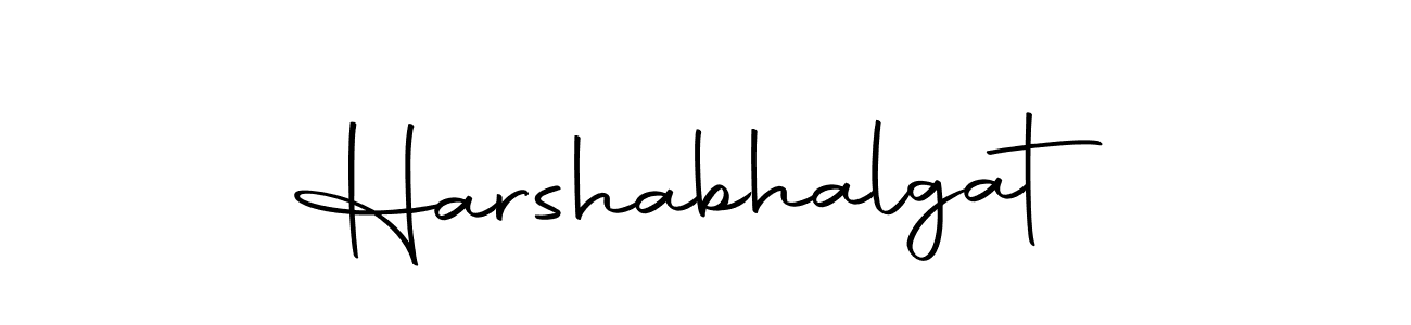 Design your own signature with our free online signature maker. With this signature software, you can create a handwritten (Autography-DOLnW) signature for name Harshabhalgat. Harshabhalgat signature style 10 images and pictures png