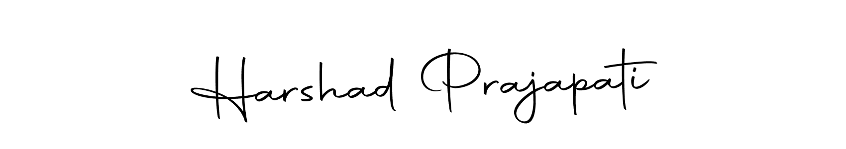Similarly Autography-DOLnW is the best handwritten signature design. Signature creator online .You can use it as an online autograph creator for name Harshad Prajapati. Harshad Prajapati signature style 10 images and pictures png