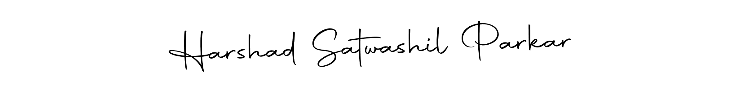 How to make Harshad Satwashil Parkar signature? Autography-DOLnW is a professional autograph style. Create handwritten signature for Harshad Satwashil Parkar name. Harshad Satwashil Parkar signature style 10 images and pictures png