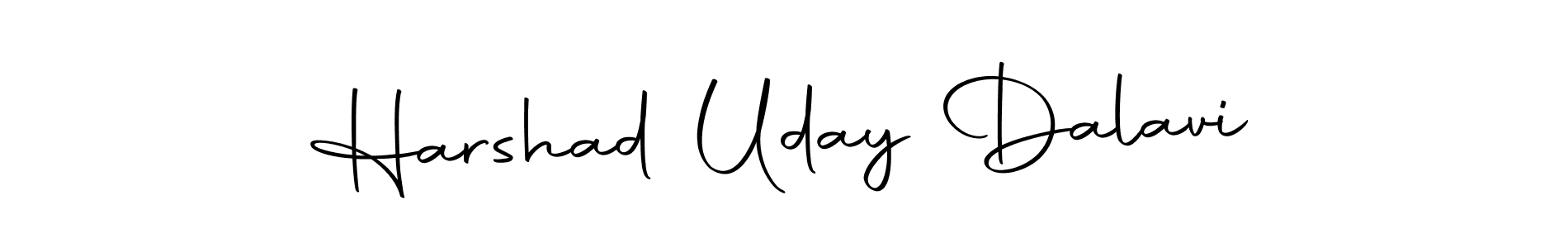 You can use this online signature creator to create a handwritten signature for the name Harshad Uday Dalavi. This is the best online autograph maker. Harshad Uday Dalavi signature style 10 images and pictures png