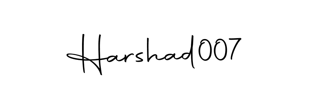 Here are the top 10 professional signature styles for the name Harshad007. These are the best autograph styles you can use for your name. Harshad007 signature style 10 images and pictures png