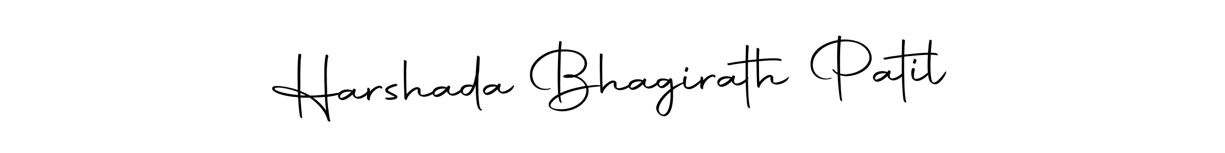 Make a short Harshada Bhagirath Patil signature style. Manage your documents anywhere anytime using Autography-DOLnW. Create and add eSignatures, submit forms, share and send files easily. Harshada Bhagirath Patil signature style 10 images and pictures png