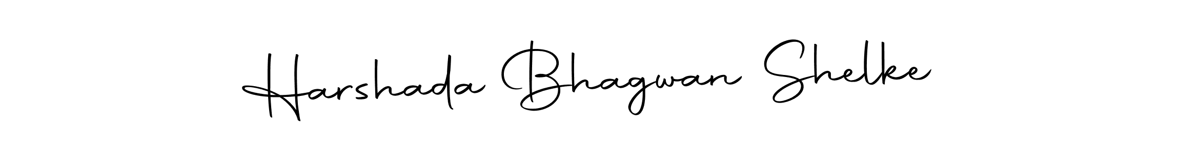 Create a beautiful signature design for name Harshada Bhagwan Shelke. With this signature (Autography-DOLnW) fonts, you can make a handwritten signature for free. Harshada Bhagwan Shelke signature style 10 images and pictures png