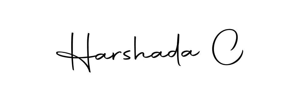 Here are the top 10 professional signature styles for the name Harshada C. These are the best autograph styles you can use for your name. Harshada C signature style 10 images and pictures png