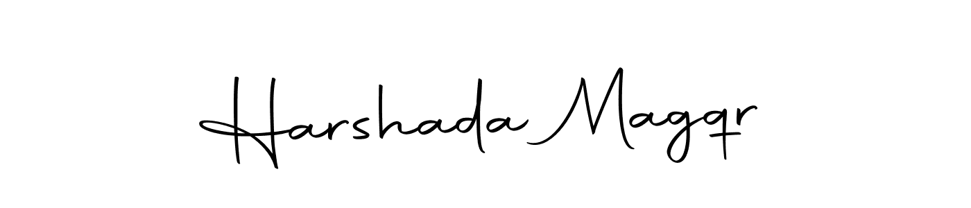 Also we have Harshada Magqr name is the best signature style. Create professional handwritten signature collection using Autography-DOLnW autograph style. Harshada Magqr signature style 10 images and pictures png