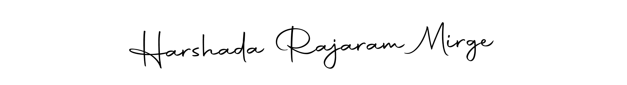 How to make Harshada Rajaram Mirge signature? Autography-DOLnW is a professional autograph style. Create handwritten signature for Harshada Rajaram Mirge name. Harshada Rajaram Mirge signature style 10 images and pictures png