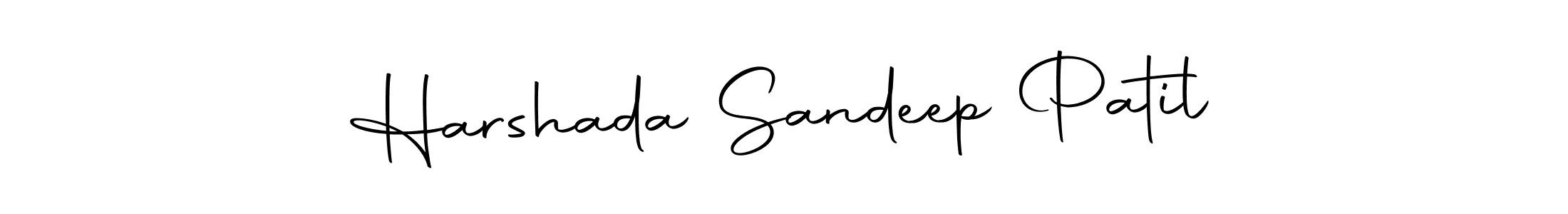 How to make Harshada Sandeep Patil signature? Autography-DOLnW is a professional autograph style. Create handwritten signature for Harshada Sandeep Patil name. Harshada Sandeep Patil signature style 10 images and pictures png