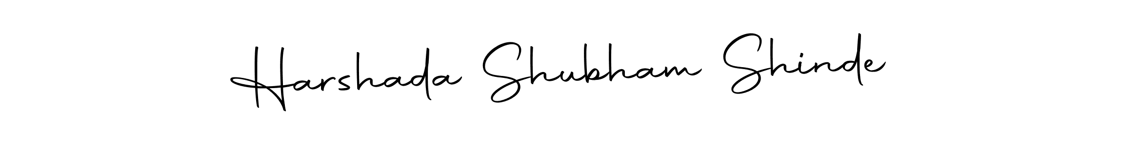 Make a short Harshada Shubham Shinde signature style. Manage your documents anywhere anytime using Autography-DOLnW. Create and add eSignatures, submit forms, share and send files easily. Harshada Shubham Shinde signature style 10 images and pictures png