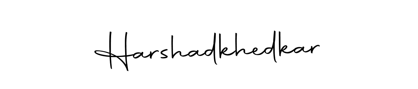 The best way (Autography-DOLnW) to make a short signature is to pick only two or three words in your name. The name Harshadkhedkar include a total of six letters. For converting this name. Harshadkhedkar signature style 10 images and pictures png