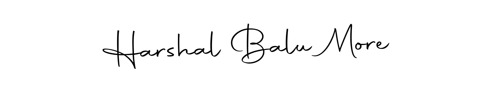 You can use this online signature creator to create a handwritten signature for the name Harshal Balu More. This is the best online autograph maker. Harshal Balu More signature style 10 images and pictures png