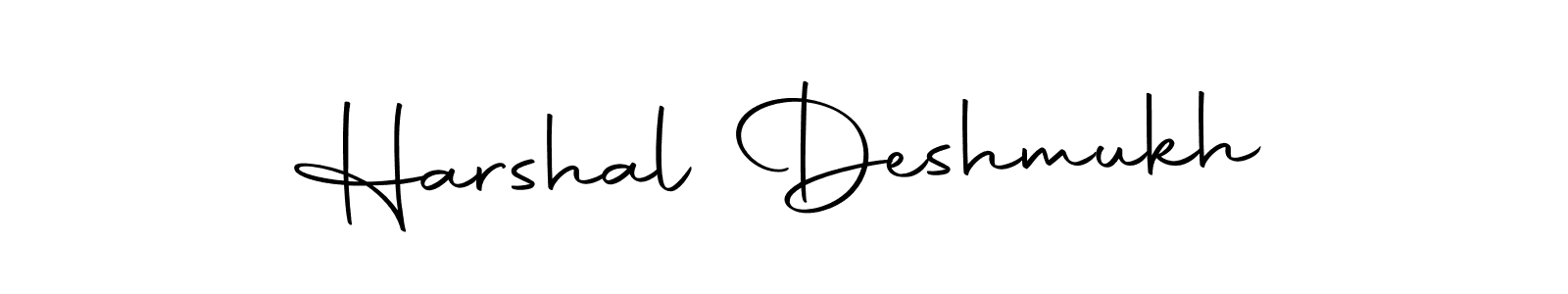 Design your own signature with our free online signature maker. With this signature software, you can create a handwritten (Autography-DOLnW) signature for name Harshal Deshmukh. Harshal Deshmukh signature style 10 images and pictures png