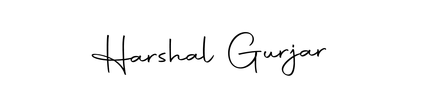 Harshal Gurjar stylish signature style. Best Handwritten Sign (Autography-DOLnW) for my name. Handwritten Signature Collection Ideas for my name Harshal Gurjar. Harshal Gurjar signature style 10 images and pictures png