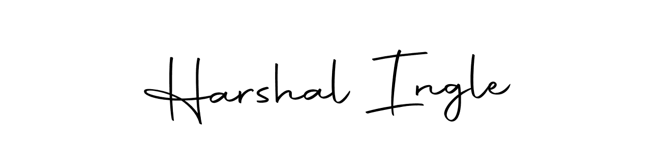 Harshal Ingle stylish signature style. Best Handwritten Sign (Autography-DOLnW) for my name. Handwritten Signature Collection Ideas for my name Harshal Ingle. Harshal Ingle signature style 10 images and pictures png