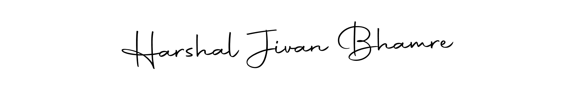 You should practise on your own different ways (Autography-DOLnW) to write your name (Harshal Jivan Bhamre) in signature. don't let someone else do it for you. Harshal Jivan Bhamre signature style 10 images and pictures png