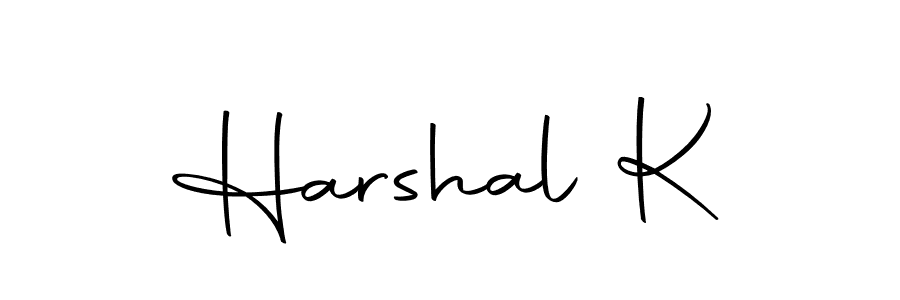 You can use this online signature creator to create a handwritten signature for the name Harshal K. This is the best online autograph maker. Harshal K signature style 10 images and pictures png