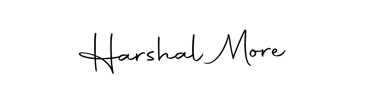 Make a beautiful signature design for name Harshal More. Use this online signature maker to create a handwritten signature for free. Harshal More signature style 10 images and pictures png