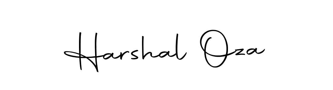 Make a beautiful signature design for name Harshal Oza. With this signature (Autography-DOLnW) style, you can create a handwritten signature for free. Harshal Oza signature style 10 images and pictures png