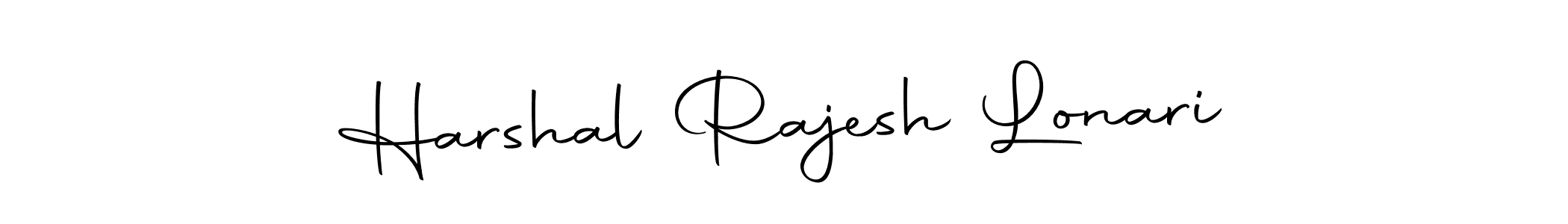 It looks lik you need a new signature style for name Harshal Rajesh Lonari. Design unique handwritten (Autography-DOLnW) signature with our free signature maker in just a few clicks. Harshal Rajesh Lonari signature style 10 images and pictures png