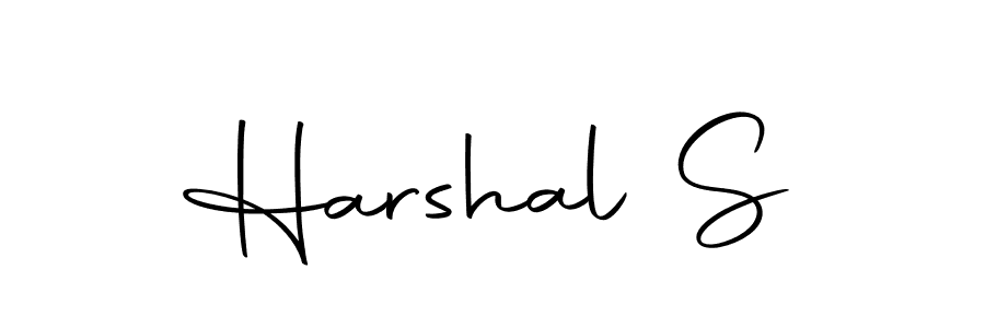 Similarly Autography-DOLnW is the best handwritten signature design. Signature creator online .You can use it as an online autograph creator for name Harshal S. Harshal S signature style 10 images and pictures png