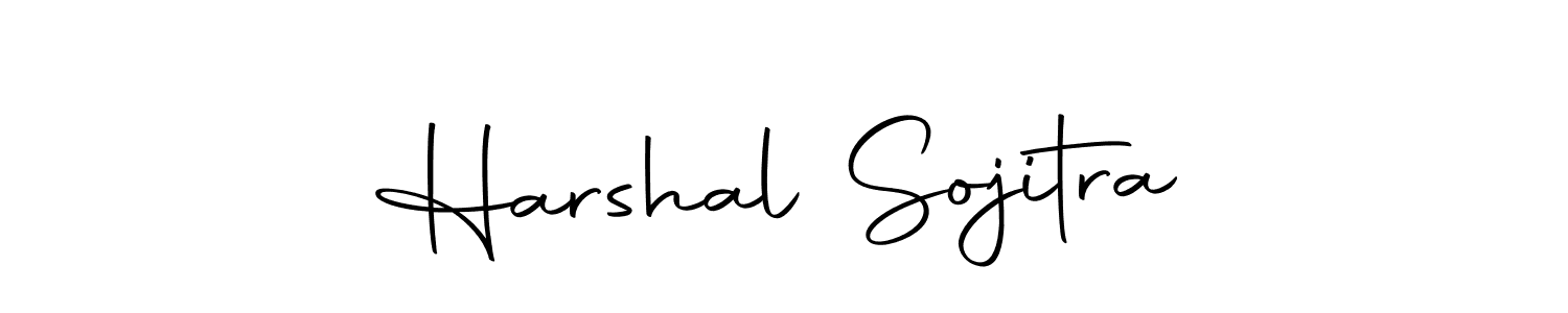 Use a signature maker to create a handwritten signature online. With this signature software, you can design (Autography-DOLnW) your own signature for name Harshal Sojitra. Harshal Sojitra signature style 10 images and pictures png