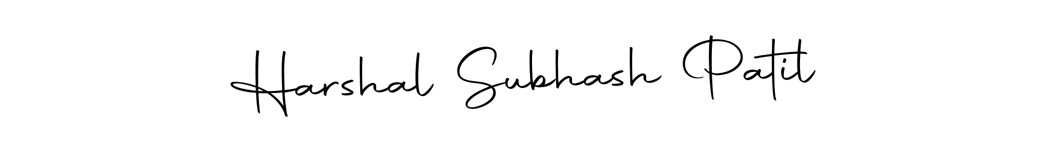 Harshal Subhash Patil stylish signature style. Best Handwritten Sign (Autography-DOLnW) for my name. Handwritten Signature Collection Ideas for my name Harshal Subhash Patil. Harshal Subhash Patil signature style 10 images and pictures png