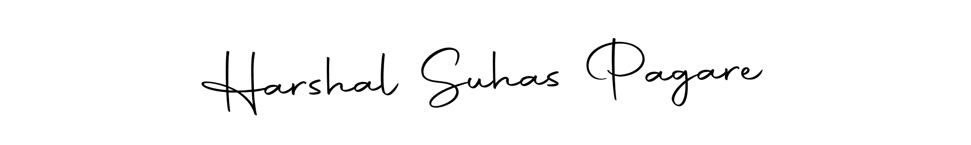 Make a beautiful signature design for name Harshal Suhas Pagare. With this signature (Autography-DOLnW) style, you can create a handwritten signature for free. Harshal Suhas Pagare signature style 10 images and pictures png