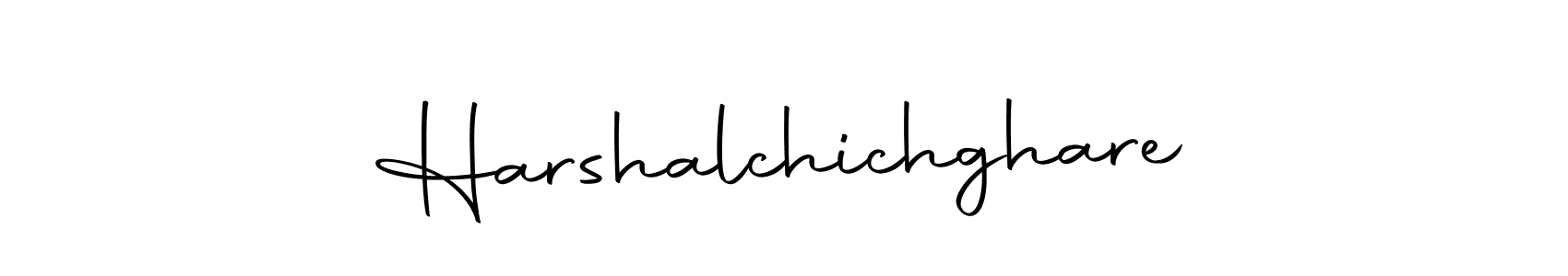The best way (Autography-DOLnW) to make a short signature is to pick only two or three words in your name. The name Harshalchichghare include a total of six letters. For converting this name. Harshalchichghare signature style 10 images and pictures png